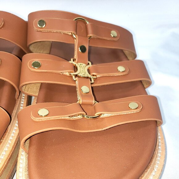 CELINE - TIPPI SLIDE in CALFSKIN - Picture 9 of 14